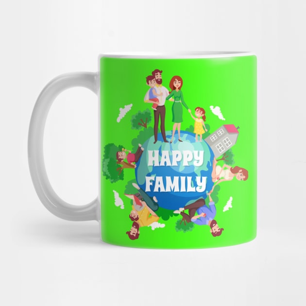 Happy Family by Mako Design 